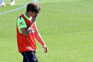 Julián Álvarez regresa a los entrenamientos con el Atlético de Madrid 