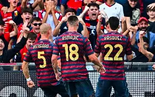 ¡El show de Johan Vásquez! Marca gol y después lo expulsan en la Serie A