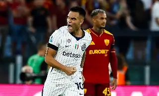 Inter de Milán viene de atrás y rescata el empate ante la Roma 