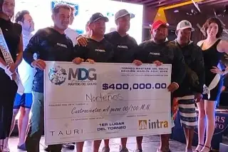Concluye con éxito el Torneo de Pesca Deportiva Marlín Azul 2026 de Masters del Golfo 