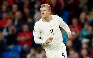 Haaland no aparece y Noruega pierde ante Gales en la Nations League 