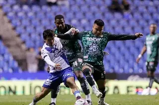 Con un golazo, Puebla le saca el empate a León 