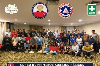 Liga Pirata Fuente imparte curso de capacitación en primeros auxilios básicos