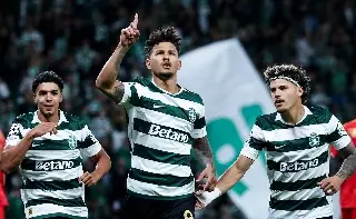 Luis Suárez marca doblete pero al Sporting no le alcanza y pierde en la Champions League