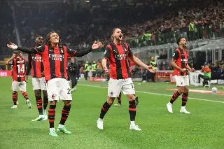 AC Milan se lleva el derbi ante Inter y termina con su invicto en la Serie A
